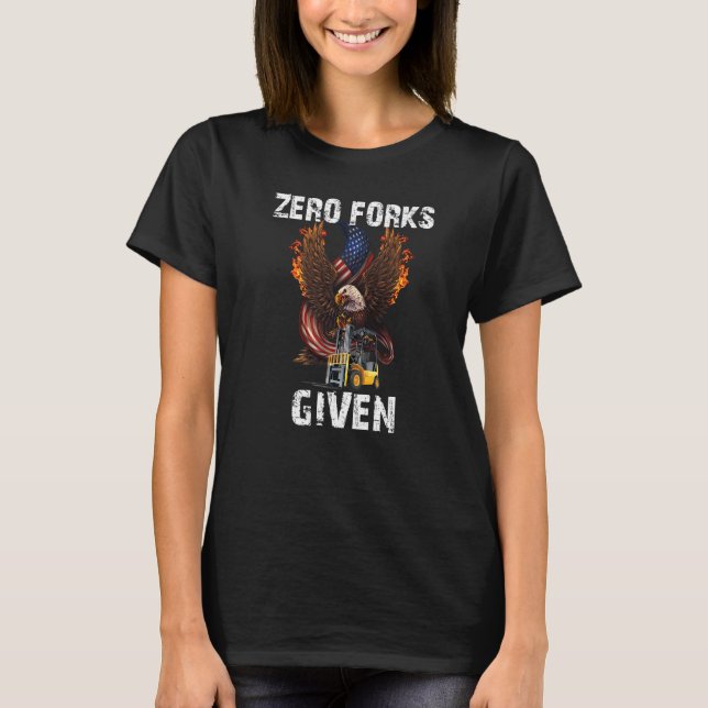 Zero Gafflar Ges  Truckförare Presenterar T Shirt (Framsida)
