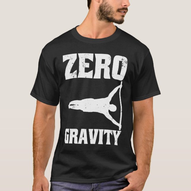 Zero Gravity Human Flagga Calisthenics and Street  T Shirt (Framsida)