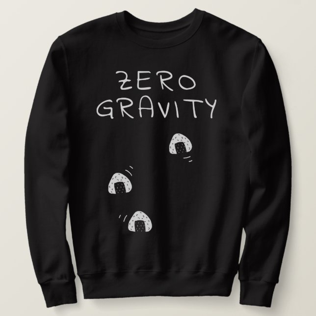 Zero Gravity Lång Ärmad Tröja (Design framsida)