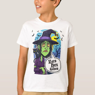 Zero Hex med funny Witch Halloween Costume Tee