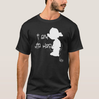 Zero in hip hoprevolutionutslagsplatsen (mörk) t-shirt