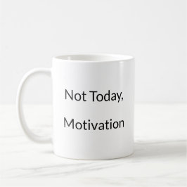 Zero Motivation Funny Mug Kaffemugg