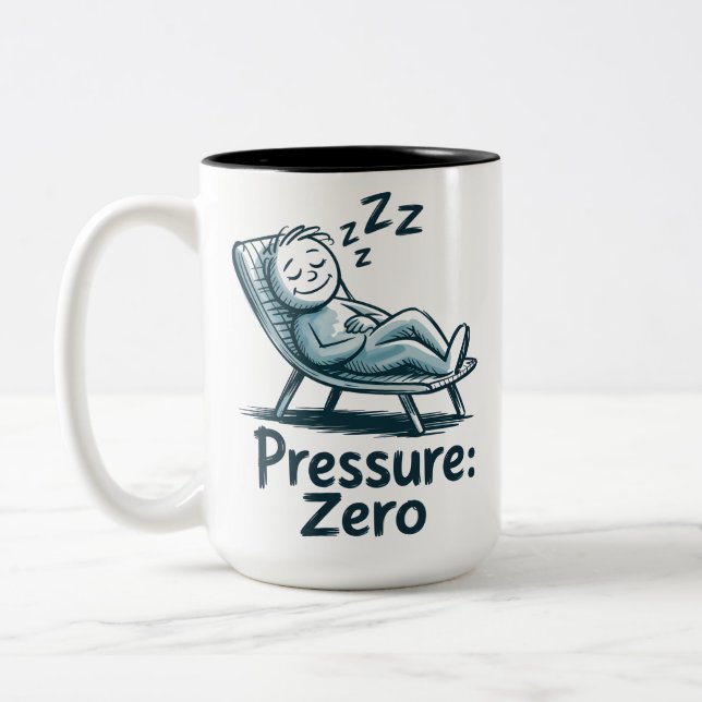 Zero Pressure Day Två-Tonad Mugg (Vänster)