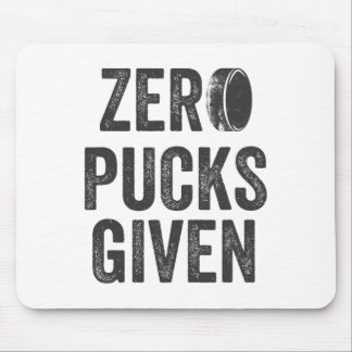 Zero Pucks Given Sarcastic Adult Hockey Herr Kvinn Musmatta