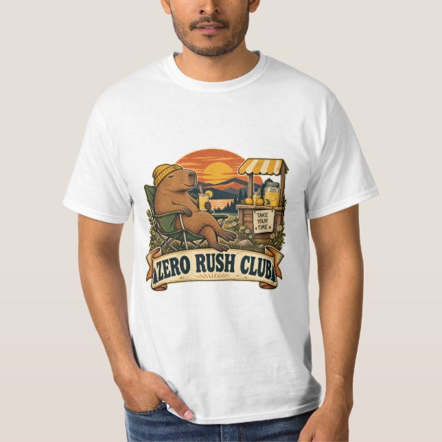 Zero Rush Club – Söt Nyhetsskjorta T Shirt (Framsida)