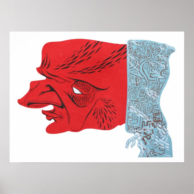 Zero Sophisto - Porträtt i en Gangster, Los Angele Poster (Framsidan)