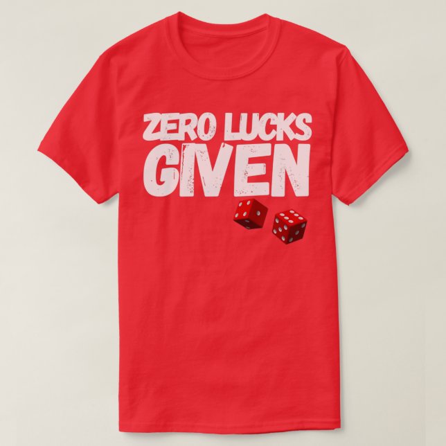 ZERO TUR GIVEN FUNNY ST PATRICKS DAY (2) T SHIRT (Design framsida)