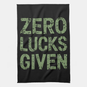 Zero tur given St Paddy's Day Roliga Patricks Kökshandduk