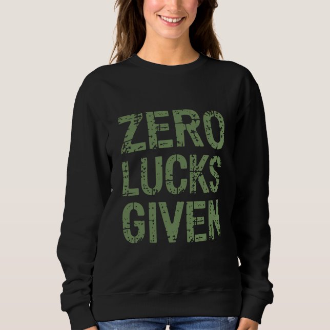 Zero tur given St Paddy's Day Roliga Patricks T Shirt (Framsida)