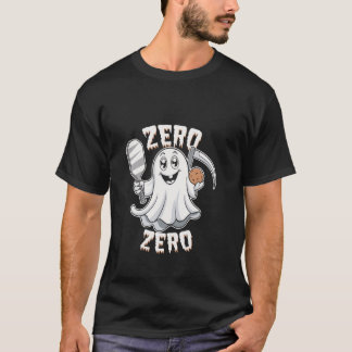 Zero Zero Ghostly Fun Pickleball Lover's Delight T Shirt