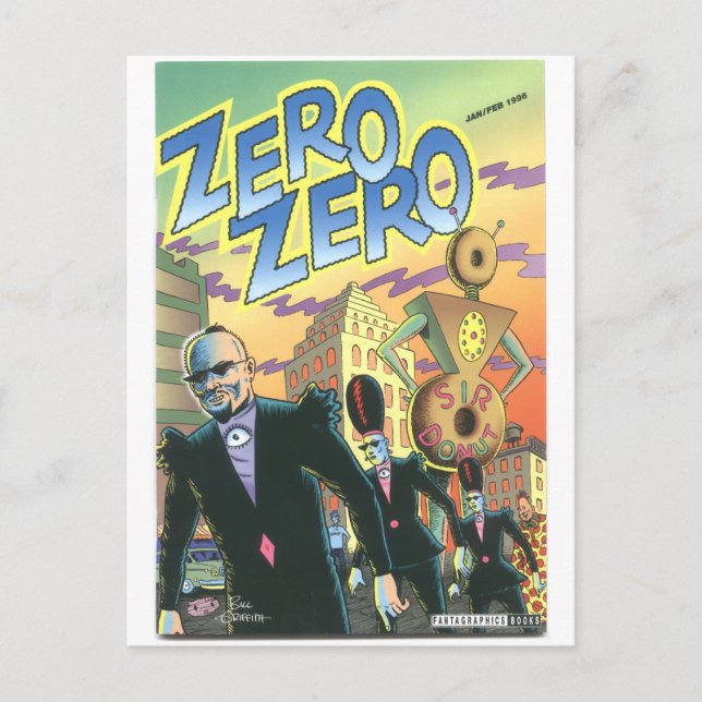 "Zero Zero", januari 1996 Vykort (Framsida)