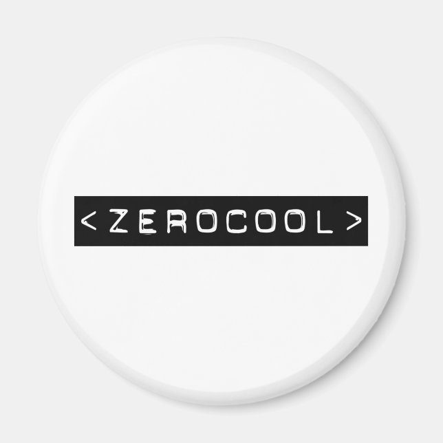 ZeroCool Hackers Magnet (Framsidan)