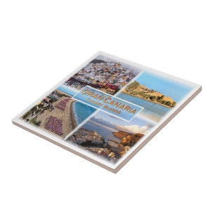 zES008 LAS PALMAS Gran Canaria, Kakelplatta