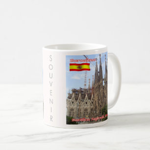 zES013 BARCELONA Basilica Sagrada Familia Kaffemugg