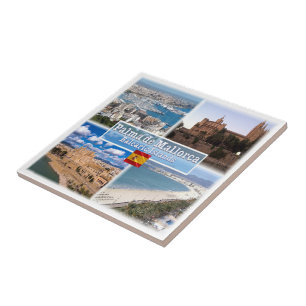 zES107 MALLORCA PALMA, Balearerna, Kakelplatta