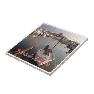 zES135 PALMA D MALLORCA, Yacht Klubb Portitxol, Kakelplatta