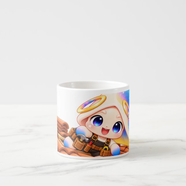Zessi Couvreur Espressokopp - Kawaii kaffemugg (Framsidan)