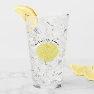 Zest är ännu till Kom Lemon Glaskopp