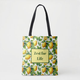 Zest for Life Lemons Tygkasse