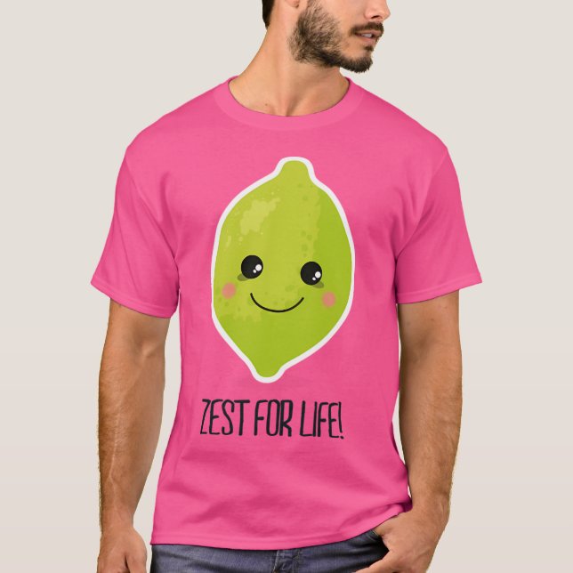 Zest for Life T Shirt (Framsida)