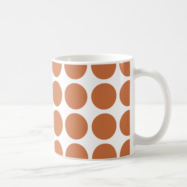 Zest Neutralt Dots Kaffemugg (Höger)