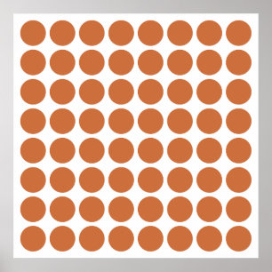 Zest Neutralt Dots Poster