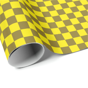 Zest och Acid-rutigt Presentpapper