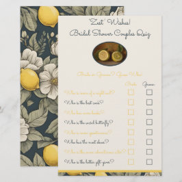 Zest Önskemål par Quiz Shower-spel