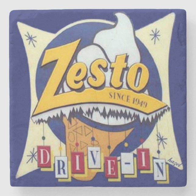 Zesto, Atlanta Landmark Marble Underlägg (Framsidan)