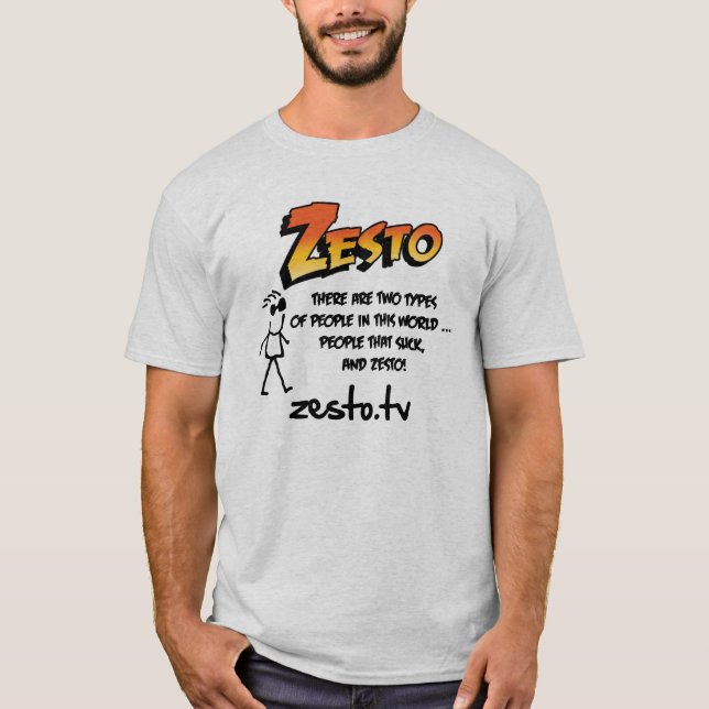 Zesto T-tröja (tända), T Shirt (Framsida)
