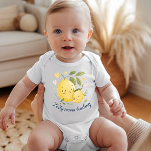 Zesty Mama Laddar Lemon Citrus Amalfi Sweetie T Shirt