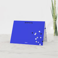 Zeta Phi Beta-mappat födelsedagskort