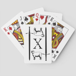 ZetaChi som leker kort Casinokort