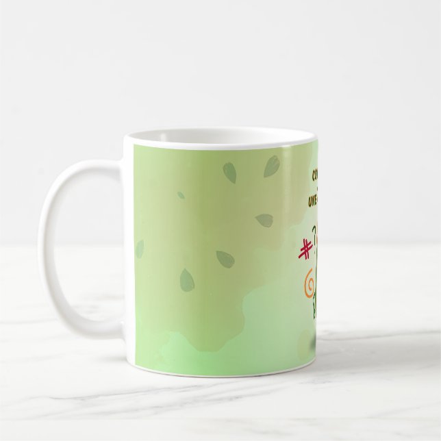 Zettie la courgette kaffemugg (Vänster)