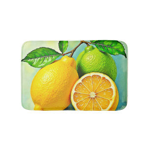 Zety Citrus Burst of Sunshine Design Badrumsmatta
