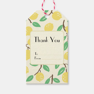 Zety Citrus Gult Presentetikett