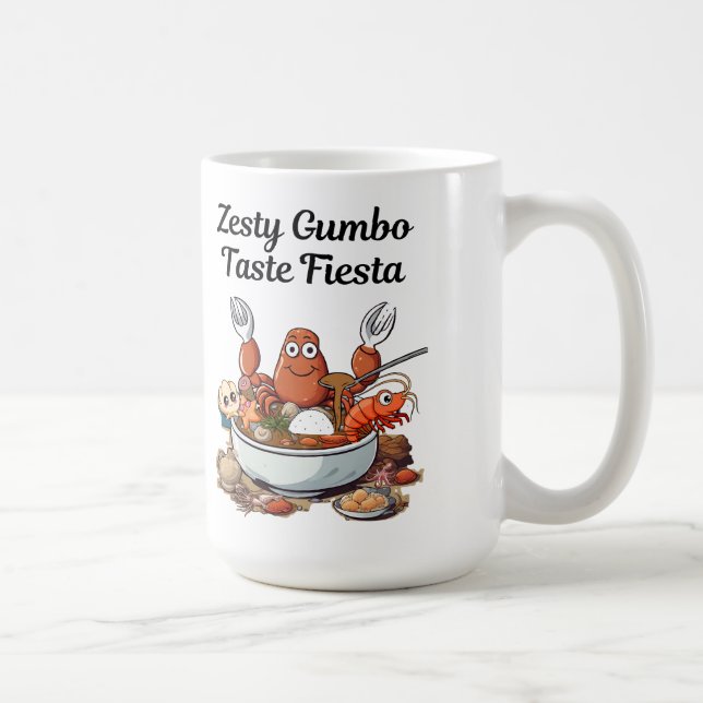 Zety Gumbo Taste Fiesta Kaffemugg (Höger)