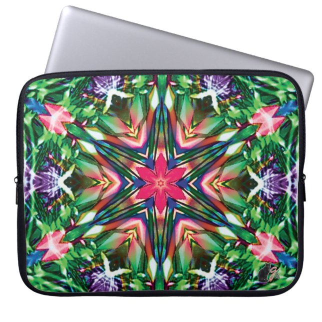 Zety Kaleidoscope Laptop sleeve (Framsidan)