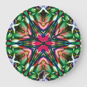 Zety Kaleidoscope Stor Klocka