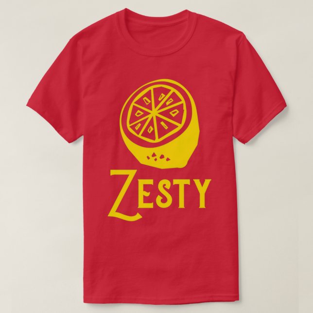 Zety Lemon T Shirt (Design framsida)
