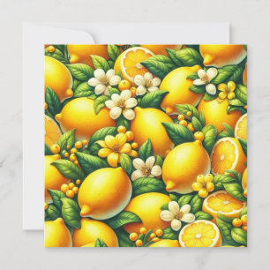 Zety Lemon Whirl: a Citrus Symphony Inbjudningar