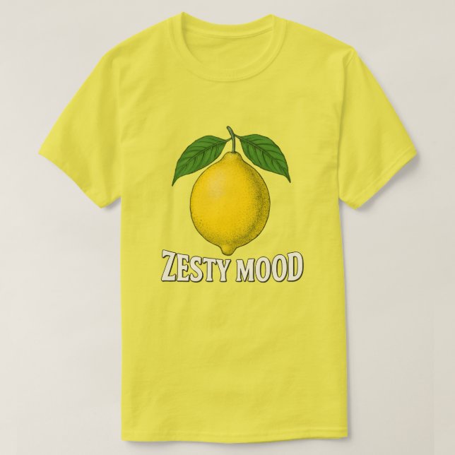 Zety Mood T Shirt (Design framsida)