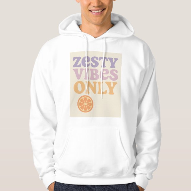 Zety Vibes Only Hoodie (Framsida)