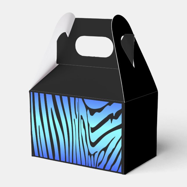 Zety Zebra Blue Presentaskar (Framsidan Sidan)