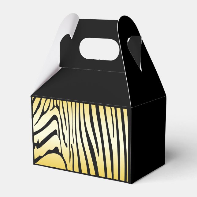 Zety Zebra Gult Presentaskar (Framsidan Sidan)