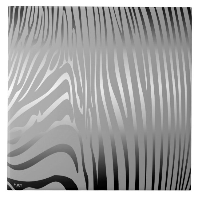 Zety Zebra Kakelplatta (Framsidan)