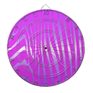 Zety Zebra Rosa Dart Board Darttavla