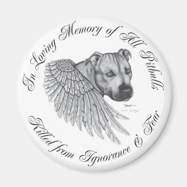 Zeus ängel magnet (Framsidan)