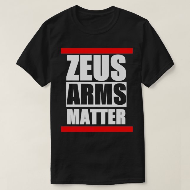 Zeus Arm Matter Premium T Shirt (Design framsida)