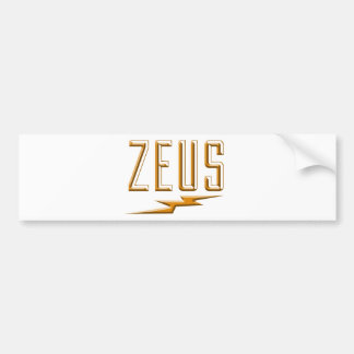 Zeus Bildekal